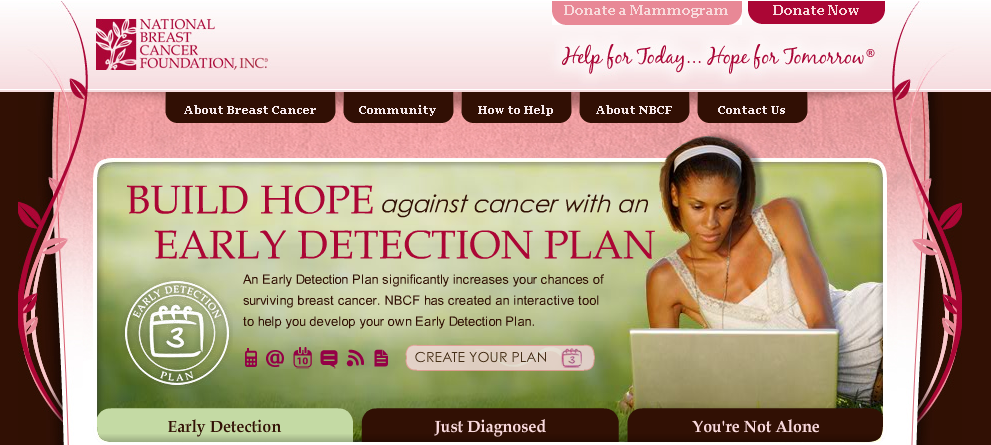 breast cancer page