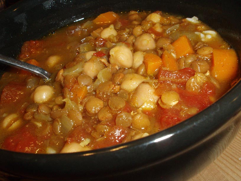 Moroccan-style soup